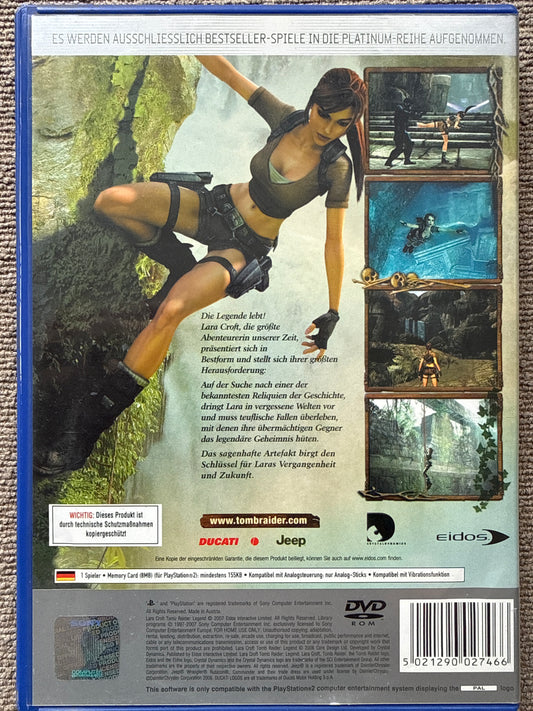 Lara Croft Tomb Raider Legends PS2 gebraucht