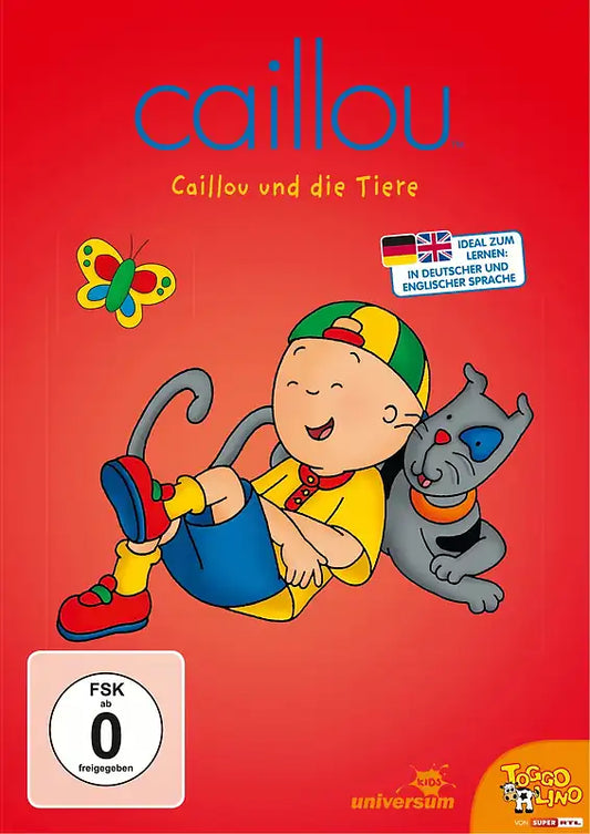 Caillou - Caillou und die Tiere - DVD