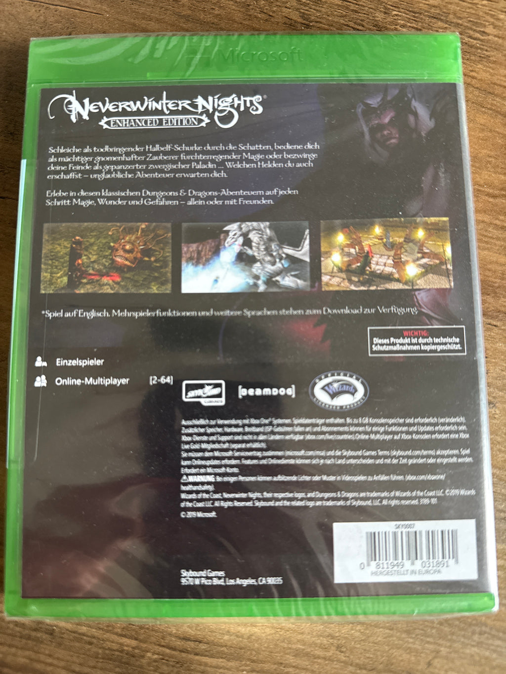 Never Winter Nights Enhanced Edition Xbox One