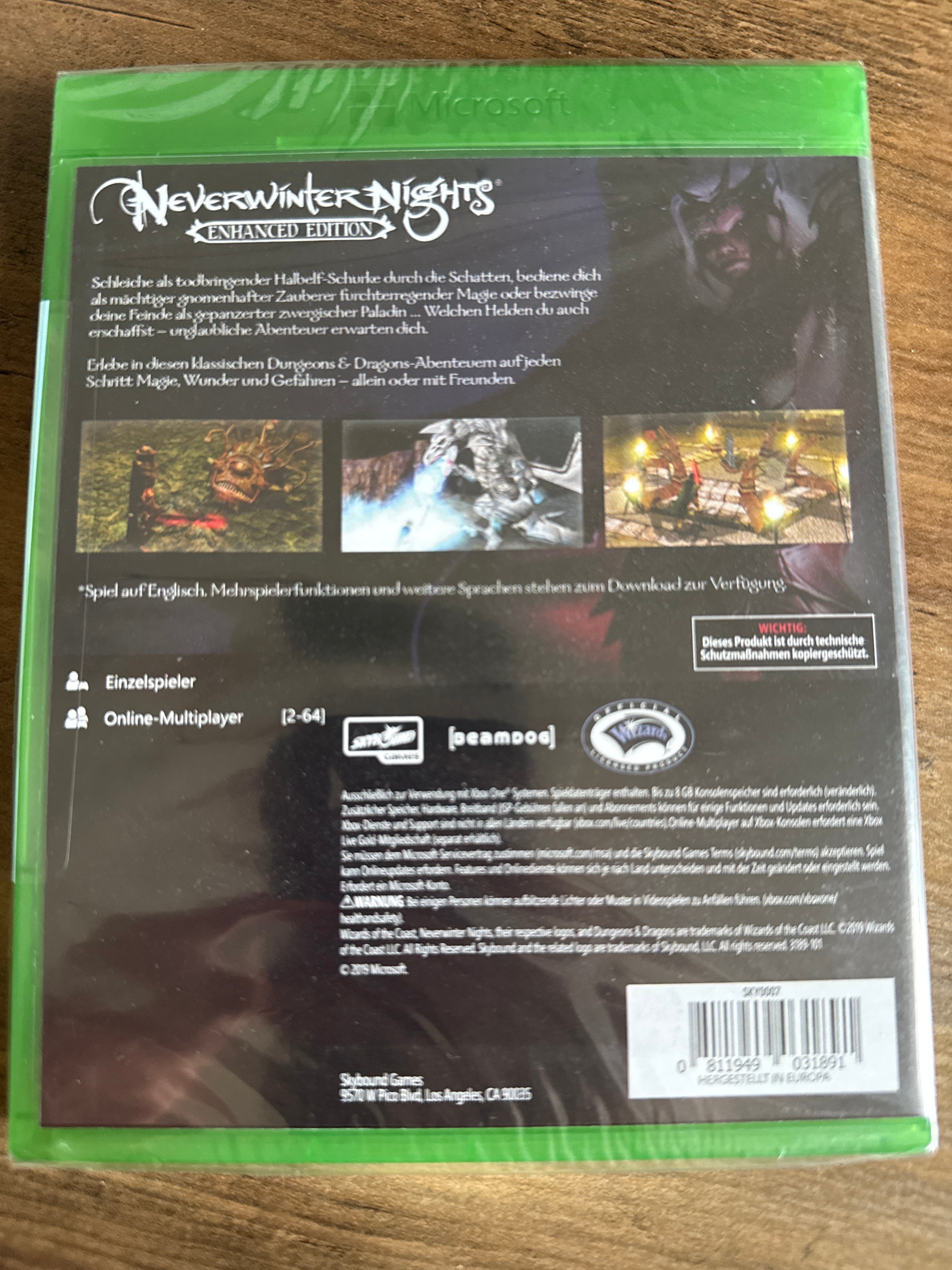 Never Winter Nights Enhanced Edition Xbox One