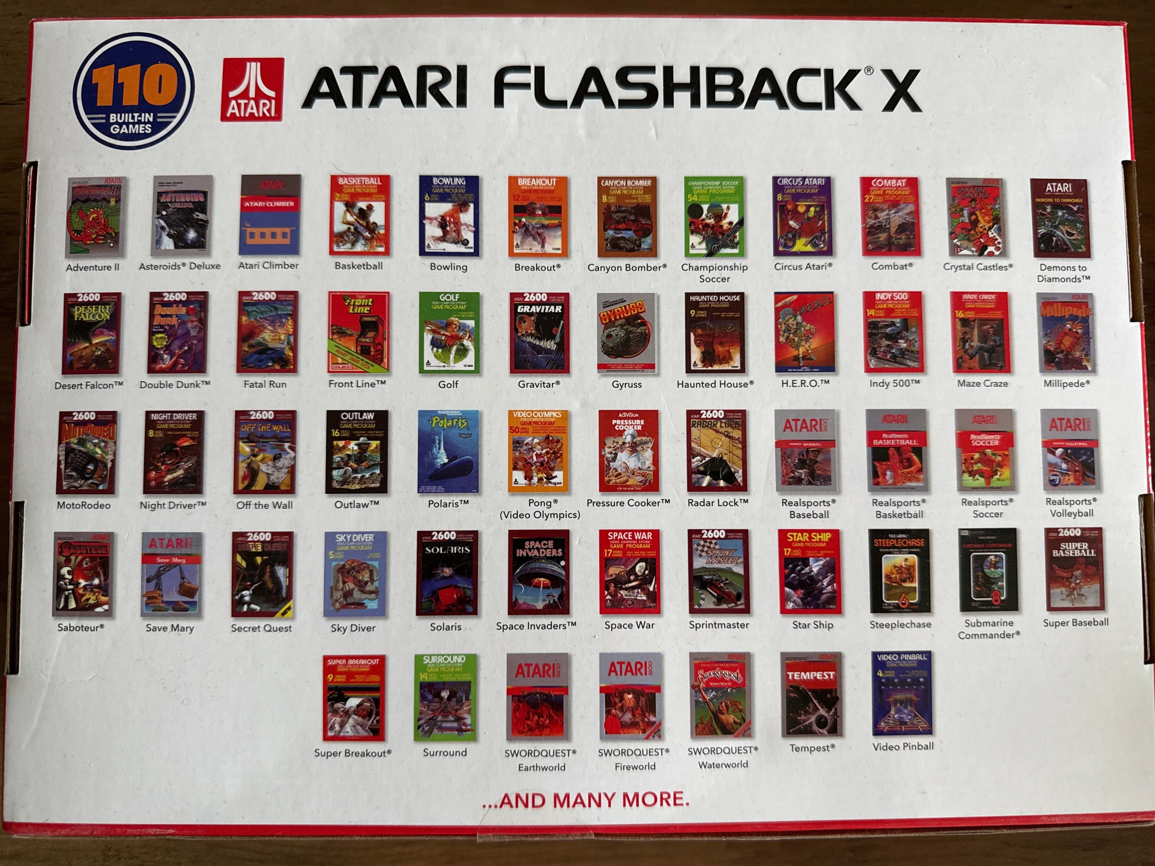 Atari Flashback X NEU OVP