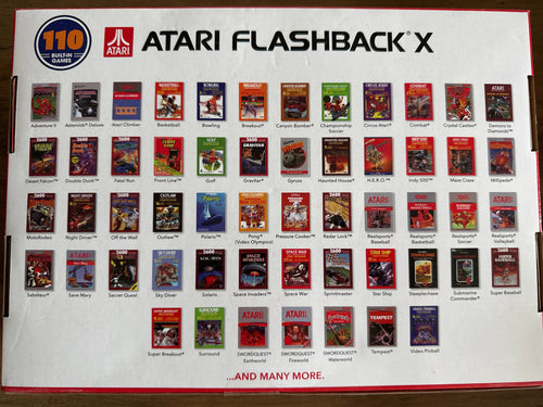Atari Flashback X NEU OVP