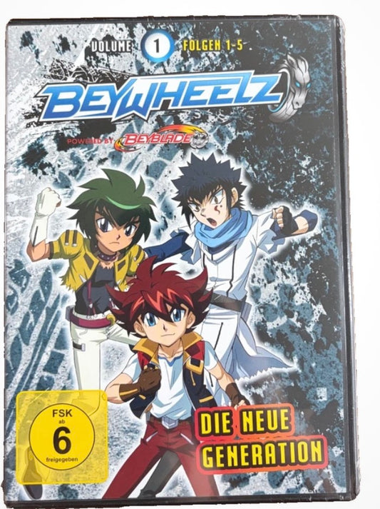 Beywheelz - Die neue Generation - Vol. 1 Folgen 1-5 DVD NEU
