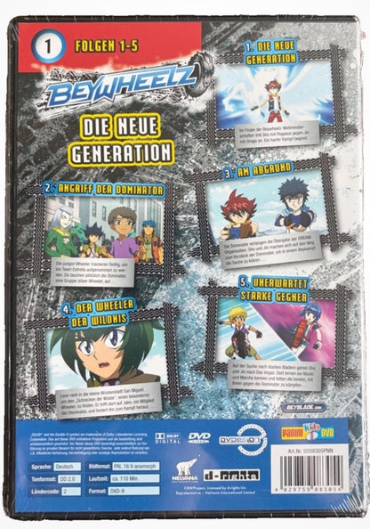 Beywheelz - Die neue Generation - Vol. 1 Folgen 1-5 DVD NEU