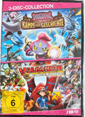 Pokémon 2 Filme - DVD - NEU - Hoopa und der Kampf der Geschichte und Volcanion