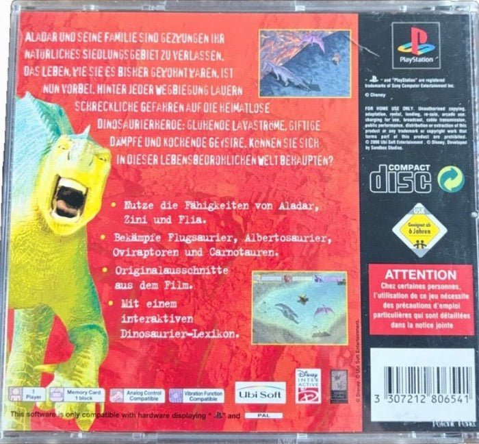 Disneys Dinosaurier  - PS1 - gebraucht