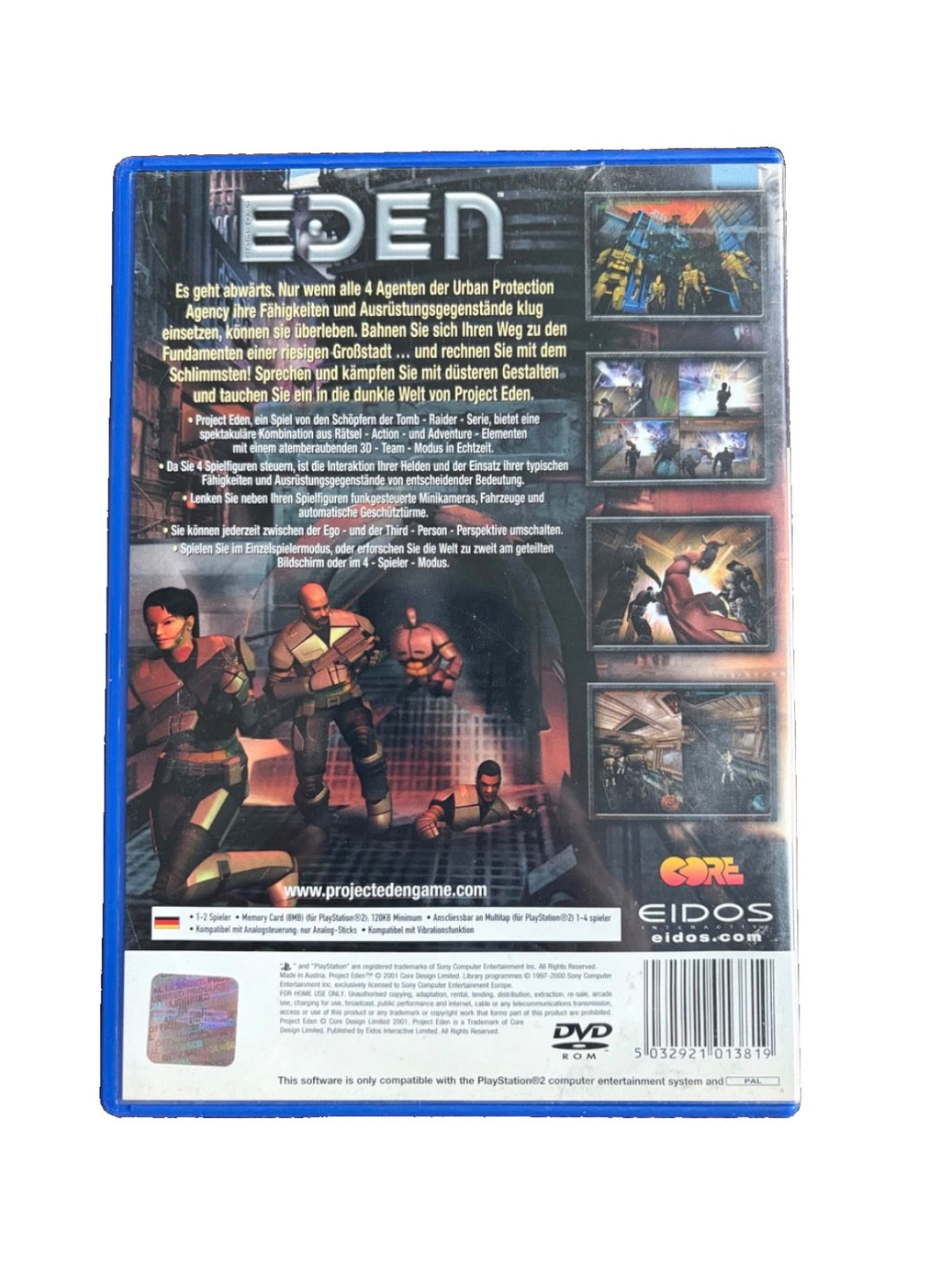 Project Eden PS2 - gebraucht